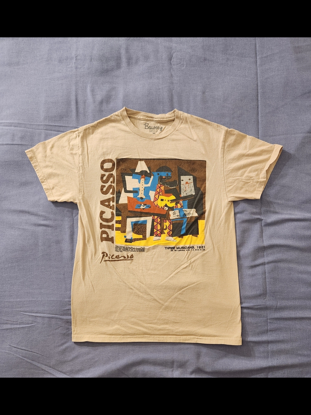 Picasso Graphic Tee - Beige